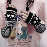 Harajuku Gothic Arm Warmers